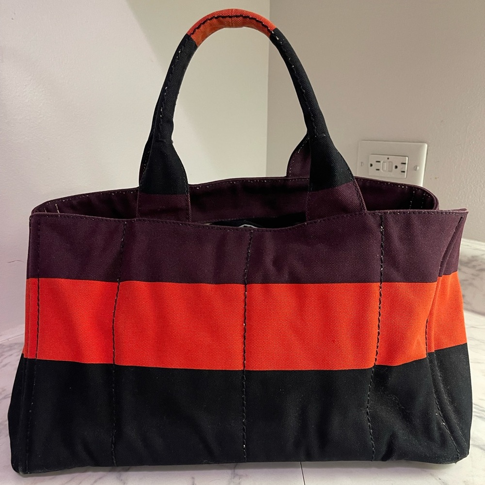 PRADA CANAPA TOTE BAG